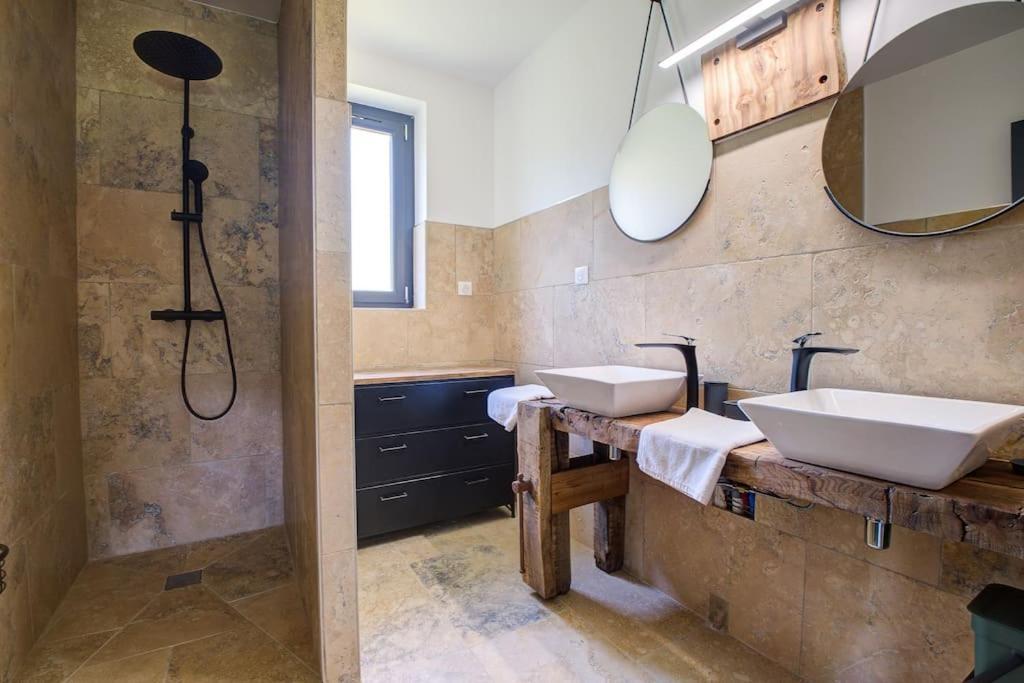 Combe Jolie Clim, Piscine & Jacuzzi Villa Saint-Vincent-de-Cosse Екстериор снимка