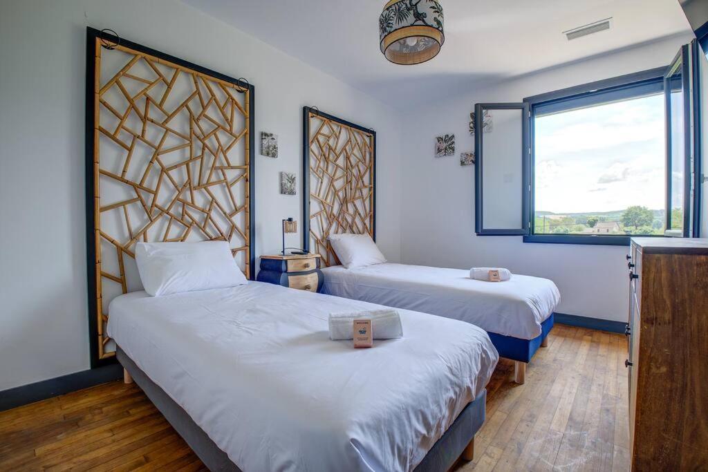 Combe Jolie Clim, Piscine & Jacuzzi Villa Saint-Vincent-de-Cosse Екстериор снимка