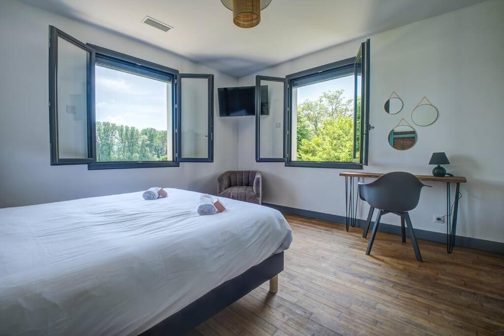 Combe Jolie Clim, Piscine & Jacuzzi Villa Saint-Vincent-de-Cosse Екстериор снимка