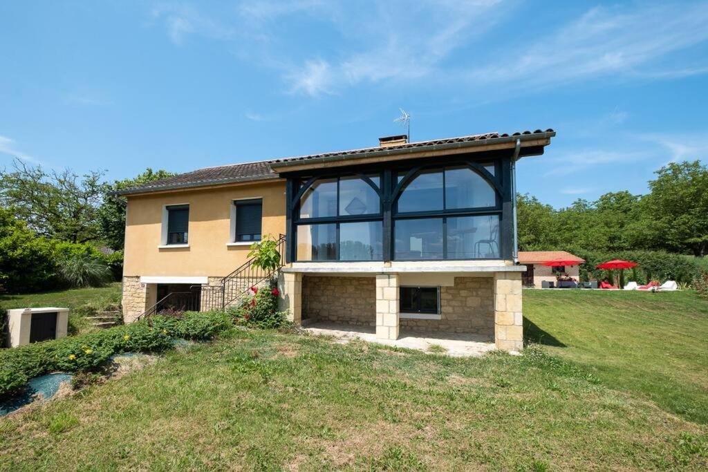 Combe Jolie Clim, Piscine & Jacuzzi Villa Saint-Vincent-de-Cosse Екстериор снимка