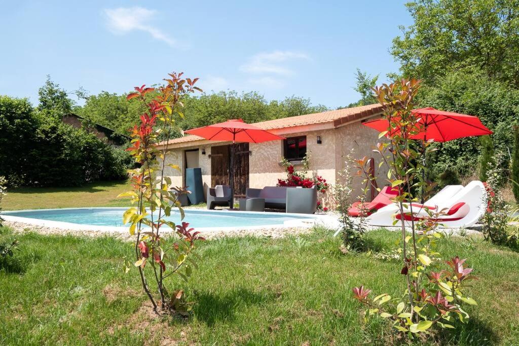 Combe Jolie Clim, Piscine & Jacuzzi Villa Saint-Vincent-de-Cosse Екстериор снимка